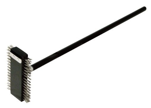 Winco BR-30 Wire Pizza Oven Brush with Stainless Steel Bristles 30"
