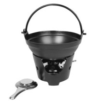 Thunder Group IRPA004 Aluminum Alloy Japanese 32 oz. Noodle Bowl