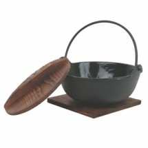 Thunder Group IRPA002 Cast Iron Japanese 32 oz. Noodle Bowl