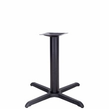 Flash Furniture XU-T3333-GG 33" x 33" Restaurant Table X-Base with 4" Table Height Column