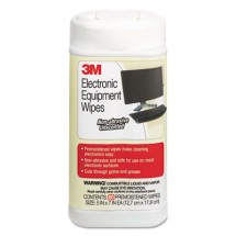 3M Electronic Equipment Cleaning Wipes, 80/Canister