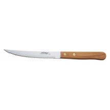 Winco K-45W Pointed Steak Knife with Wood Handle 4-1/2&quot;