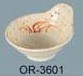 Yanco OR-3601 Gold Orchis 4 1/2" Soup Bowl