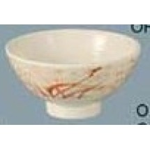 Yanco OR-5705 Gold Orchis 4 3/4&quot; Rice Bowl