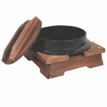 Thunder Group IRPA003 Cast Iron Japanese 40 oz. Noodle Bowl