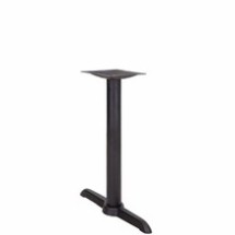 Flash Furniture XU-T0522-GG 5&quot; x 22&quot; Restaurant Table T-Base with 3&quot; Table Height Column