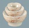 Yanco OR-3706 Gold Orchis 5 1/2" Rice Bowl