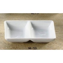 Yanco ML-725 Mainland 5 1/2&quot; x 2 3/4&quot; x 1 3/8&quot; Two Divided Tray