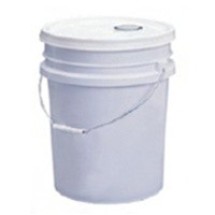 5-Gallon Pail with Lid (White)