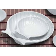 Yanco SD-6 Accessories Shell Shaped Dish 6&quot;
