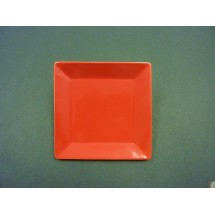 Yanco CA-106RD Carnival Red 6" Square Plate