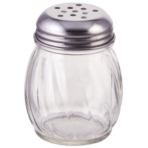 Winco G-107 Cheese Shaker 6 oz. with Perforated Top