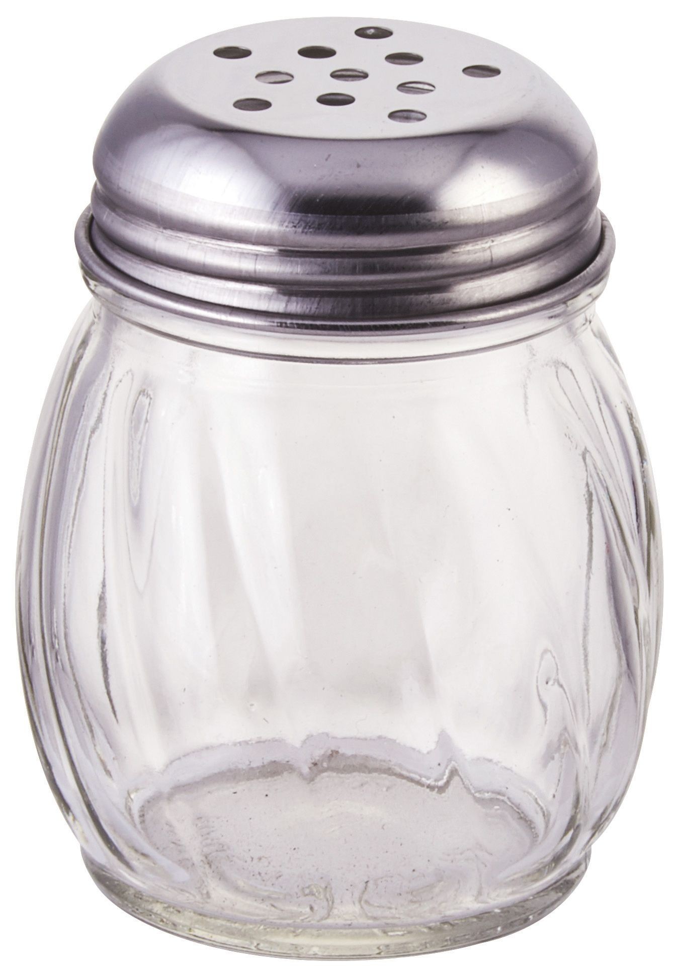 Winco G-107 Cheese Shaker 6 oz. with Perforated Top