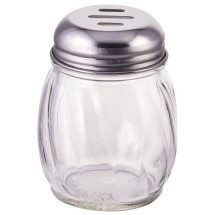 Winco G-108 Cheese Shaker 6 oz. with Slotted Top