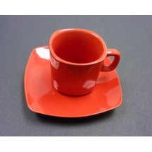 Yanco CA-001RD Carnival Red 7 oz. Cup