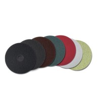 7100 Low-Speed Flr Strip Pad 21In Brown 5