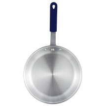 Winco AFP-8A-H 8&quot; Gladiator Aluminum Fry Pan with Natural Finish and Silicone Sleeve