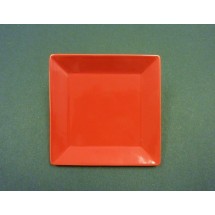 Yanco CA-108RD Carnival Red 8" Square Plate