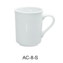 Yanco AC-8-S Abco 8 oz. Sierra Mug 3 3/8&quot;
