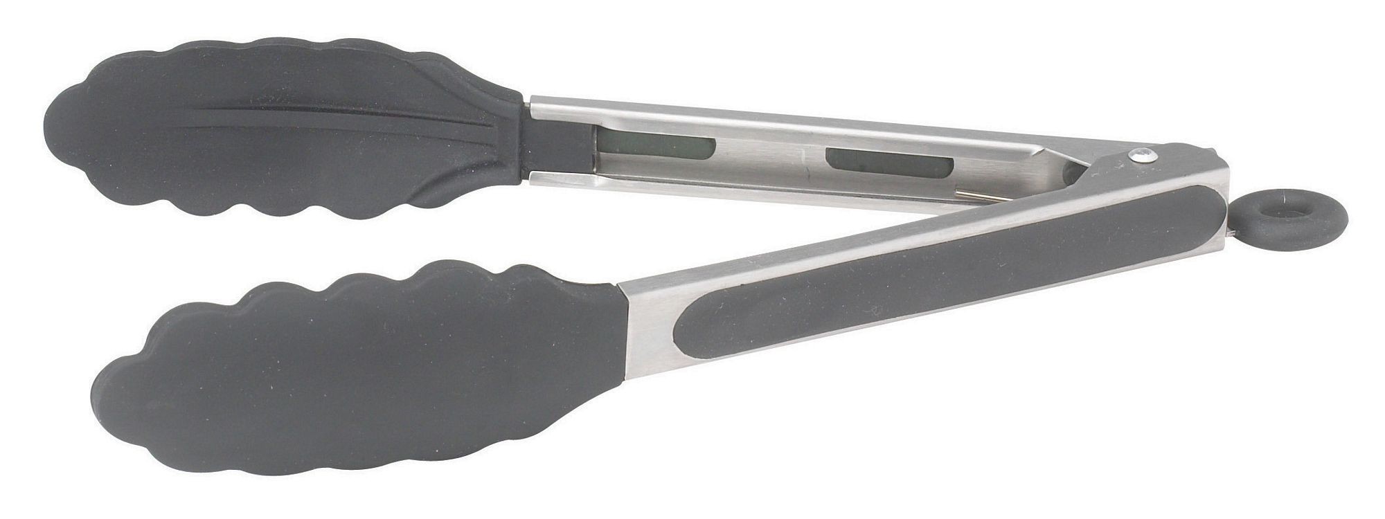 Winco UTS-9K Utility Tong with Black Rubber Tip, 9"