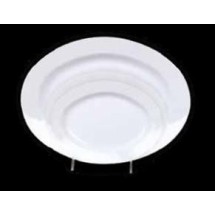 Thunder Group 2110TW Imperial Oval Melamine Deep Platter, 10&quot; x 7-1/2&quot;