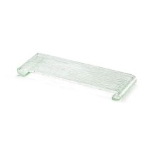 TableCraft ARC1 Acrylic Rectangle Riser with Curved Legs, 14-1/2&quot; x 5&quot; x 1&quot;