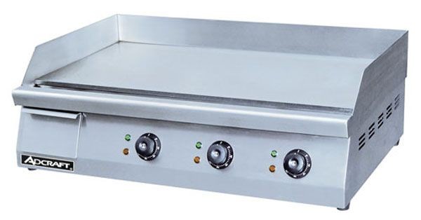Adcraft GRID-30 Stainless Steel Electric 30" Griddle