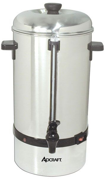 Adcraft CP-60 60 Cup Stainless Steel Coffee Percolator