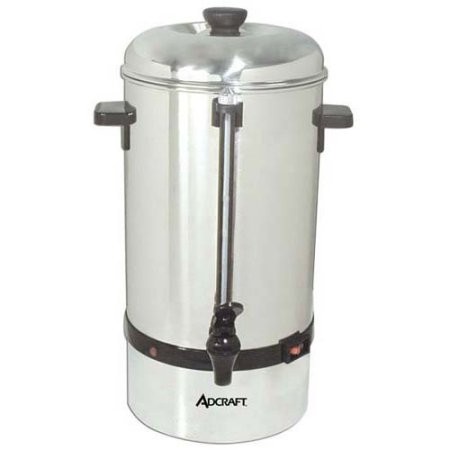 Adcraft CP-100 100 Cup Stainless Steel Coffee Percolator - LionsDeal