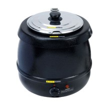 Adcraft SK-600 Economy Black Soup Kettle, 11 Qt.