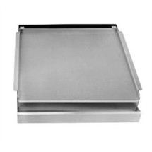 Franklin Machine Products 133-1003 Add-On Nickel-Plated Steel Griddle for 4 Burner Stoves