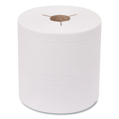 Advanced Hand Towel Roll, Notched, 1-Ply, 8 x 10, White, 1200/Roll, 6 Rolls/Carton