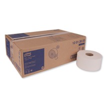 Advanced Jumbo Bath Tissue, Septic Safe, 1-Ply, White, 3.48" x 1200 ft ,12 Rolls/Carton