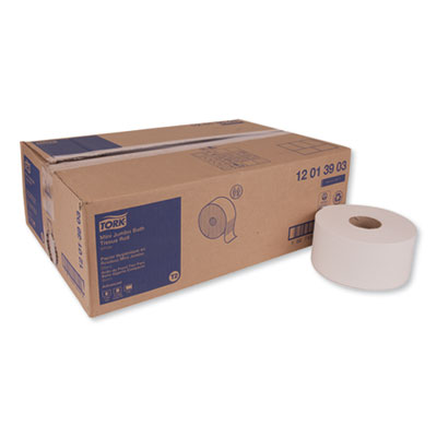 Advanced Jumbo Bath Tissue, Septic Safe, 1-Ply, White, 3.48