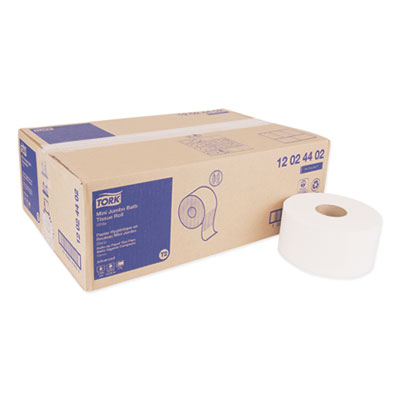 Advanced Mini-Jumbo Roll Bath Tissue, Septic Safe, 2-Ply, White, 3.48