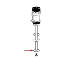 Franklin Machine Products  261-1009 Agitator, Bottom (Wavey, Sterlng)