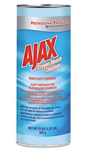 Ajax Heavy-Duty Oxy Bleach Powder Cleanser, 21 oz., 24/Carton