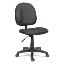 Alera Essentia Series Black Acrylic Swivel Task Chair