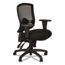 Alera Etros Series Mid-Back Black Mesh Multifunction Office Chair