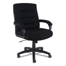 Alera Kesson Series Black Mid-Back Office Chair