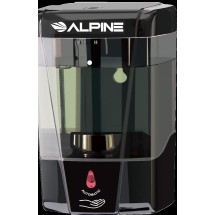 Alpine 432-1-BLK Automatic Hands-Free Gel Sanitizer / Liquid Soap Dispenser, Black, 700 ml