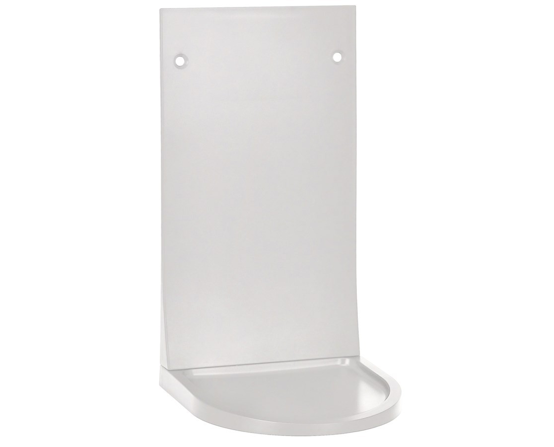 Alpine 4TRAY-WHI Universal Soap/Sanitizer Dispenser Drip Tray, White