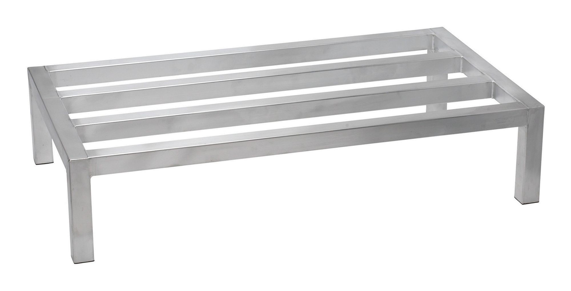 Winco ASDR-2060 Aluminum Dunnage Rack, 20" x 60" x 8"