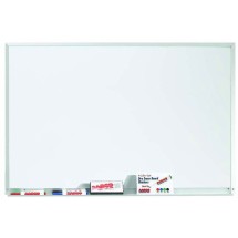 Aarco Products WDS2436 Aluminum Frame Magnetic Porcelain Markerboard, 36&quot;W x 24&quot;H