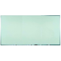 Aarco Products WAC4896 Aluminum Frame Melamine Markerboard, 96&quot;W x 48&quot;H