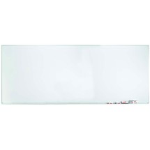 Aarco Products WDS48120 Aluminum Frame Porcelain Magnetic Markerboard, 120"W x 48"H