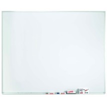 Aarco Products WDS4860 Aluminum Frame Porcelain Markerboard, 60&quot;W x 48&quot;H 