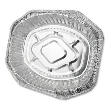Aluminum Roaster Pans, Extra-Large Oval, 50/Carton
