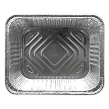 Aluminum Steam Table Pans, Half Size, Deep, 100/Carton