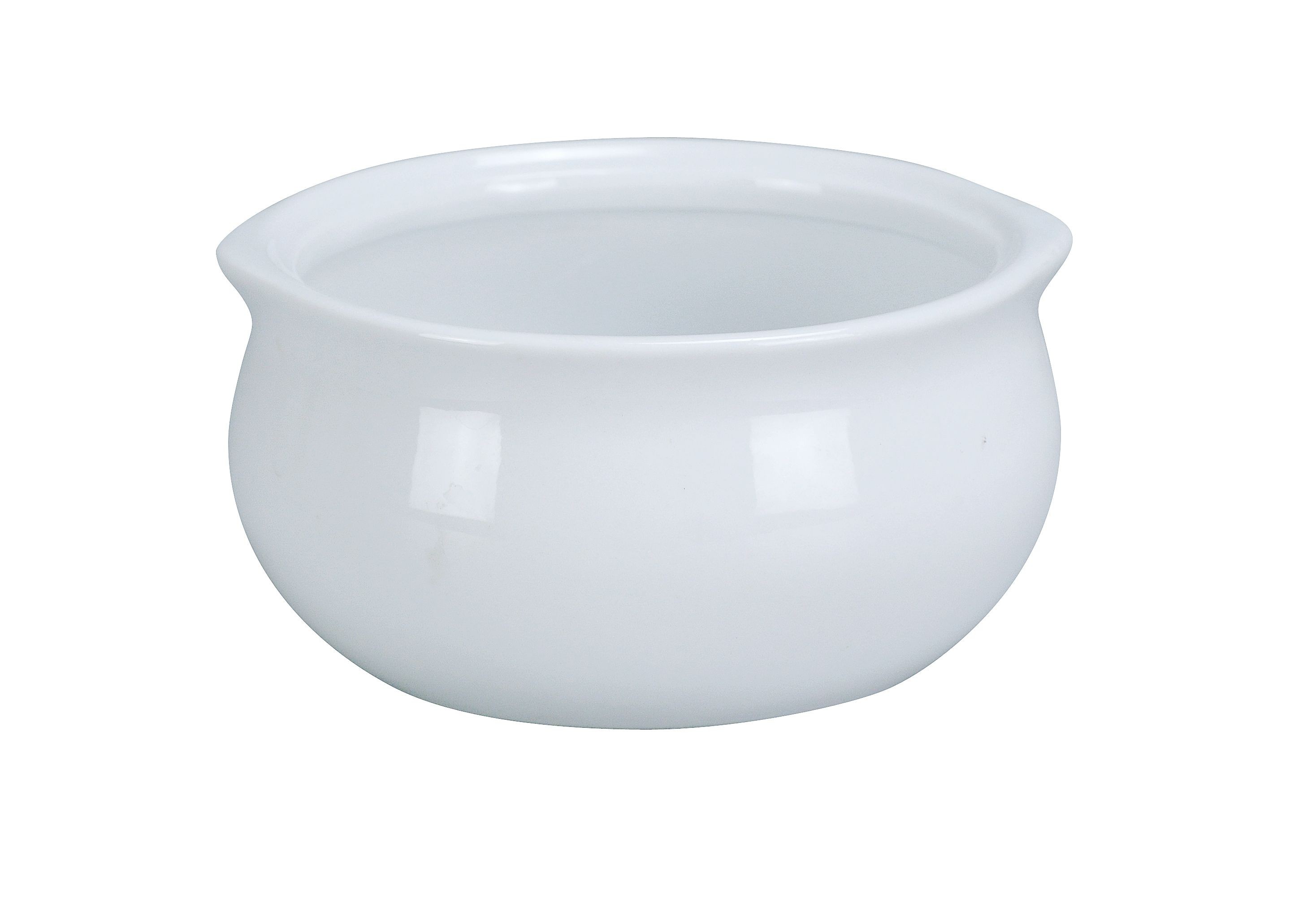 American White 12 Oz. Onion Soup Crock